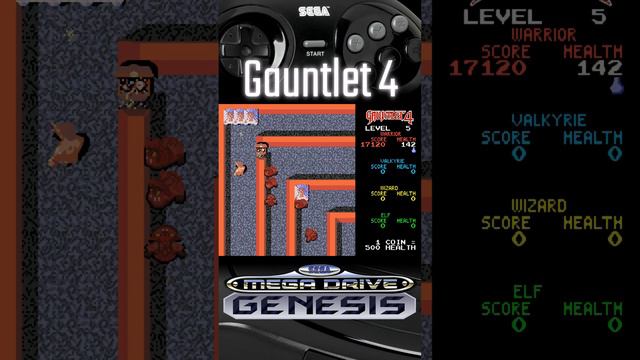 Gauntlet 4 (Sega Mega Drive/ Genesis)