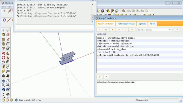 Ruby Basics for Sketchup