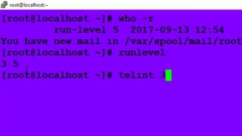 LPIC 1 04 04 Changing Runlevels or Boot Targets