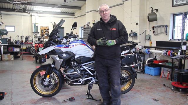 R1250GS Removing the Main Stand - Cymarc Bike Parts