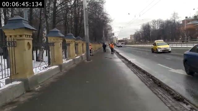 Маршрут от метро Сокольник до ул. Большая Остроумоская 12