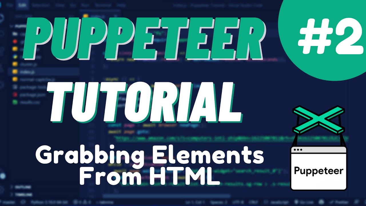 Урок №2 по Nodejs Puppeteer - Захват элементов из HTML