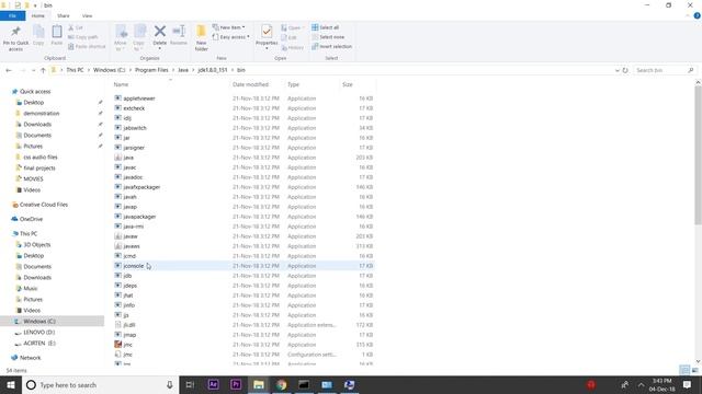 How to set path of Java on Windows