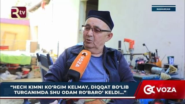 Hechkimni korgim kelmay diqqat bolib turganimda shu odam robaro keldi...