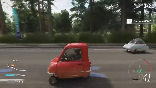 Forza Horizon 4 Peel P50 vs Peel Trident