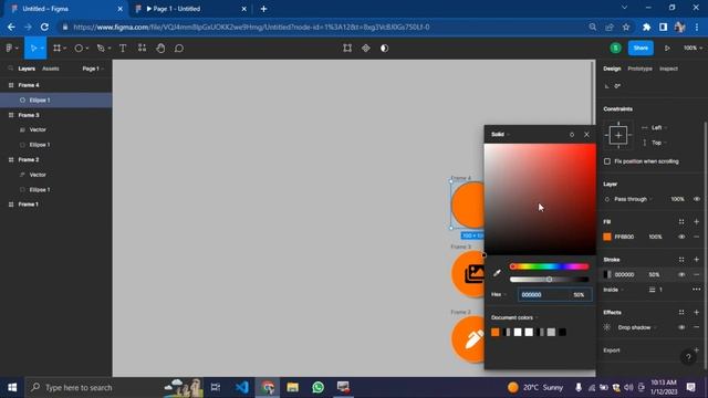 How to create Animated Floating button in figma -  Mobile UI design 2023