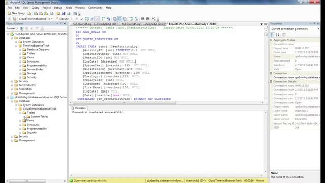 Migrating SQL Server to SQL Azure