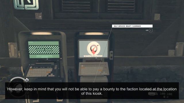 Self-service Bounty Clearance Location | Akila | Starfield