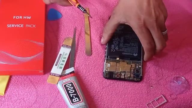 Huawei Y7 2019 LCD REPLACEMENT | ASSEMBLY | Ghost Touch | Touch itself