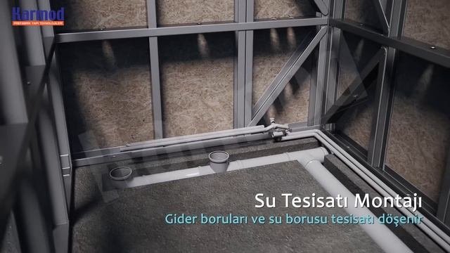 Çelik Ev Yapımı Ve Kurulum Montaj Aşamaları | Çelik Ev Maliyeti #çelikev