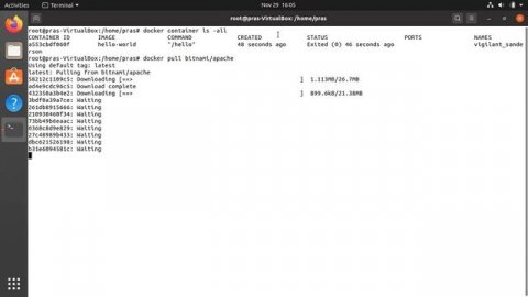 Instalasi Docker dan Create Container pada Ubuntu 18.04 | Vindy Bagus Prasetyo 193307087