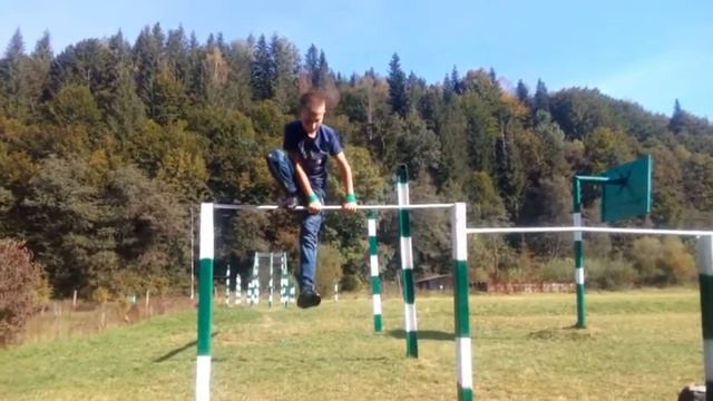 Жабка на турники