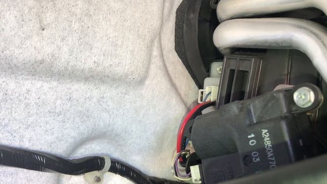 Nissan Qashqai  Heater Blower Removal