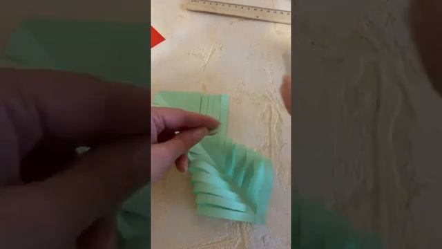 Елочка из бумаги для детей