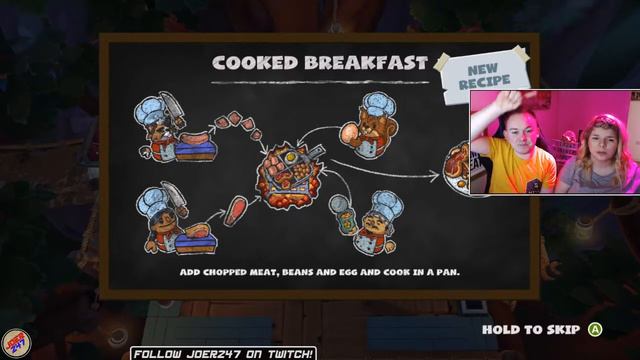 JoeR247 and MrsJoeR257 play Overcooked 2! Part 11 - Camping with MrsJoeR257