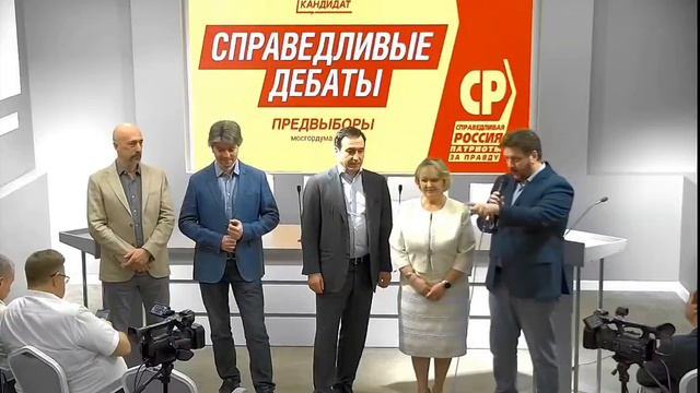 Константин Крохмаль 24 мая 2024 Дебаты участников отбора кандидатов в Мосгордуму 2024