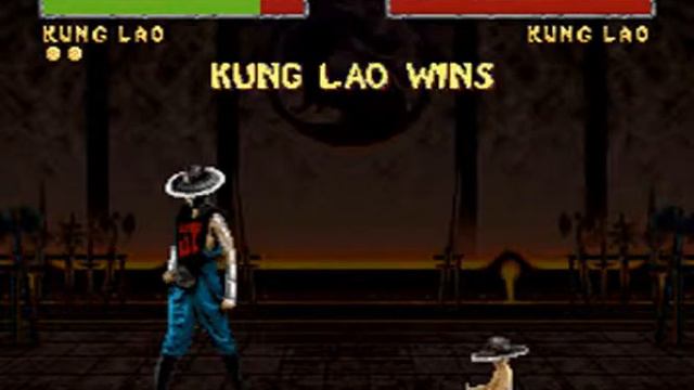 Mortal Kombat 2 - SNES - Kung Lao - Babality