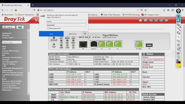 DrayTek Inter VLAN Routing Tutorial