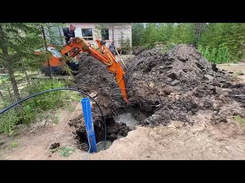 коммуникации #водавдом #водопровод #кабельвдом