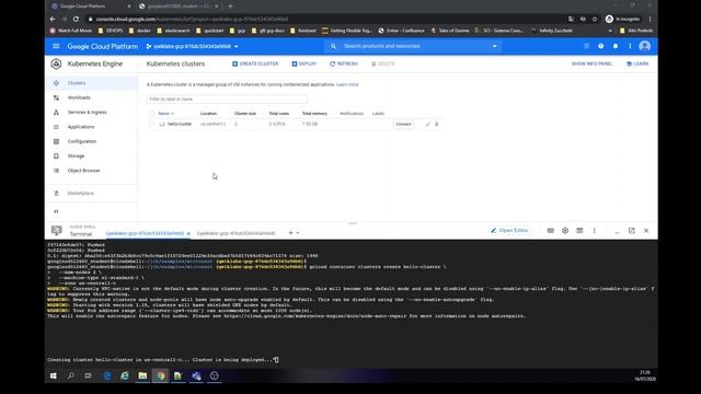 Google Cloud Platform: Micronaut on Kubernetes