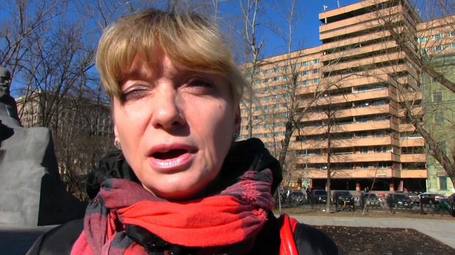 Пикет против произвола полиции , Москвы, 10 марта 2014