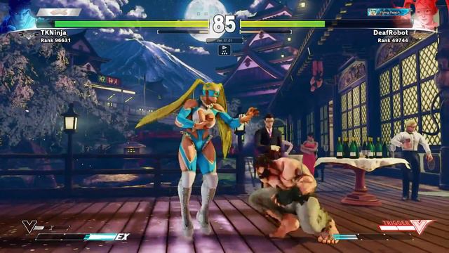 [PS4] Street Fighter 5: Hot Ryu (TKNinja) vs R.Mika (DeafRobot)【HD 】
