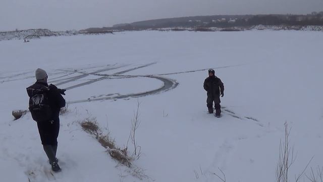 Закулисье съемок ролика про мотобуксировщики