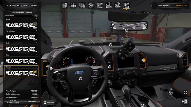 [ ETS 2 1.47 ] HENNESSEY VELOCIRAPTOR 6x6 BY NIMIT