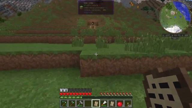 Шахтёр и курьер - POEZ2A 05 Minecraft 1.7.10
