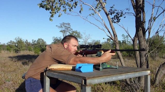 FATBOY404 shooting the 7x64 loaded with ACP's @ 500 yards