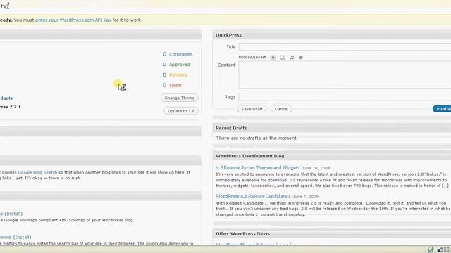 Wp Admin - Wp Admin com details