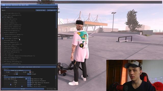 Улучшаем графику в Bmx Streets Pipe ?