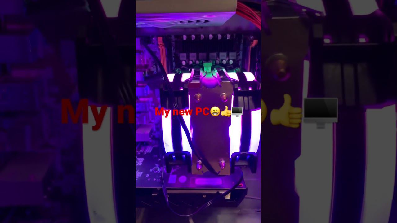 My new PC/Мой новый ПК.
