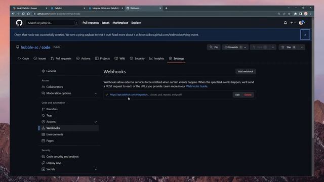 Integrate DailyBot with GitHub