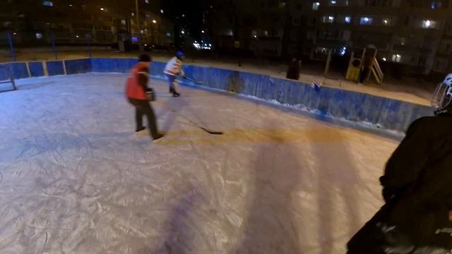Дворовый Хоккей от первого лица. ДХЛ Ульяновск.