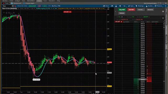 TESLA Political Wednesday  Prediction !!   LEVEL 2 DATA  !!! 1/9/24