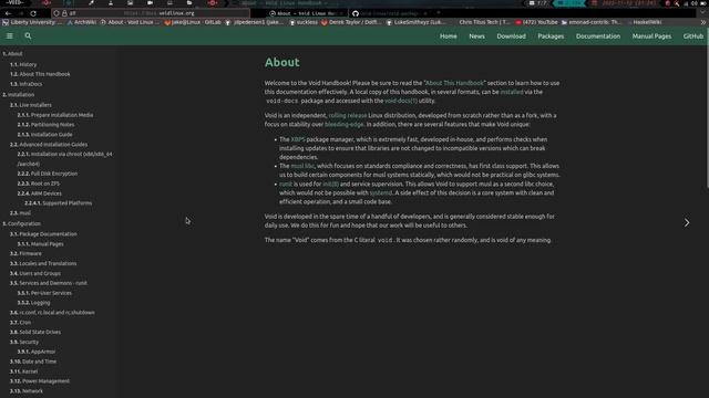 Void Linux and why it is home