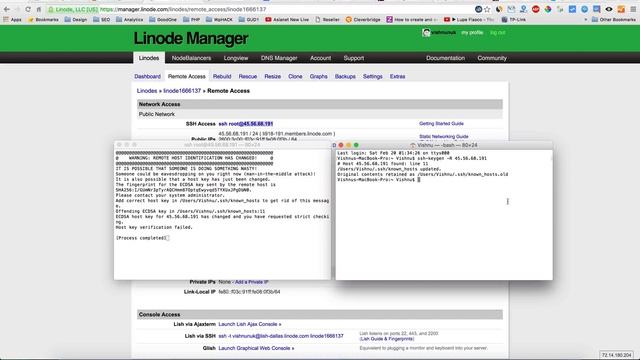 Fix On Mac For WARNING: REMOTE HOST IDENTIFICATION HAS CHANGED!