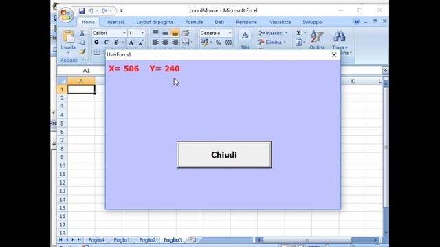 Inserire MACRO VBA in EXCEL per l'utilizzo delle funzioni API di Windows