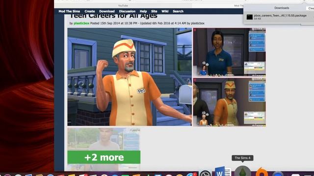 HOW TO: Install Script Mods on a MAC: Teen Careers for All Ages - Simology