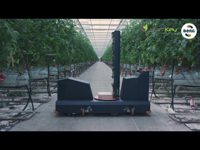 Робот Plantalyzer для оценки урожая томатов