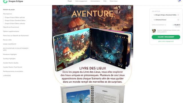 Dragon Eclipse - Le Jeu d'aventure à collectionner à la sauce Pokemon  by Awaken Realm