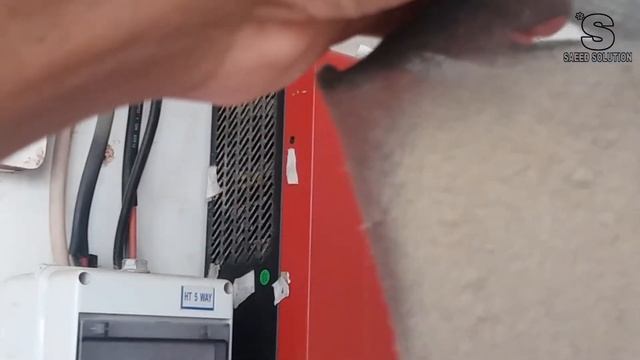 How to clean solar inverter filters urdu/hindi | saeed solution