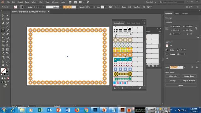How to Apply Border Effects in Adobe Illustrator CC