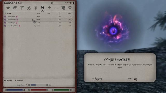 Skyrim Build: The Warlock - Triumvirate Series - Expert Update