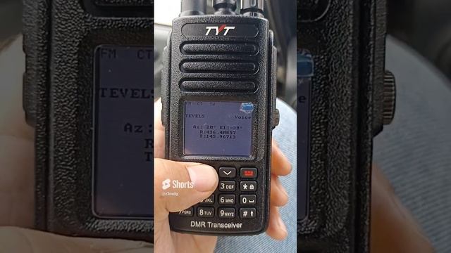 Функция Саттелит в прошивке #opengd77 на #tyt #hamradio #радиолюбитель #satellite