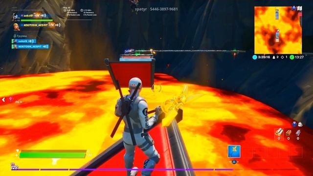 ПАРКУР КАРТА В FORTNITE
