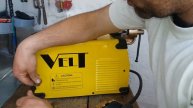 Velt MMA 200 curățire de praf după 1 an de folosire