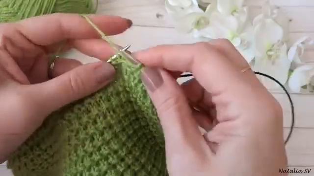 Вяжем спицами универсальный узор