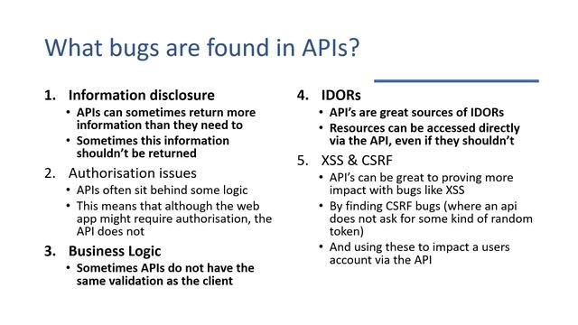 Finding Your First Bug: Finding Bugs Using APIs